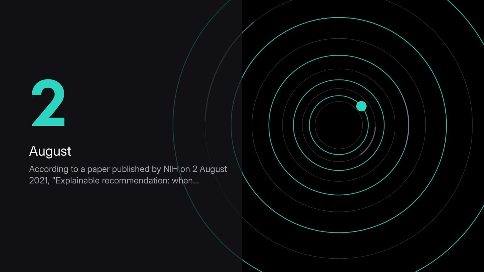 2 August — According to a paper published by NIH on 2 August 2021, "Explainable recommendation: when…